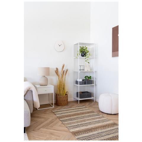 Lampada Da Tavolo Bilby - Beige - Ceramica - 30x30x46,5 Cm - Foto 4