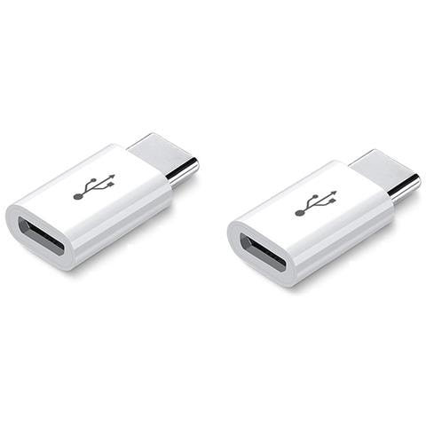 Adattatore Da Android A Usb-c Corto, Confezione Da 2 White - Foto 1