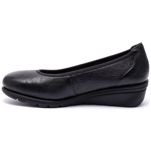 Black Nappa Casual Closed Ballerinas Ballerine Pelle Scarpe Donna Nero Eu 36, 9-22161-42-022 - Foto 3