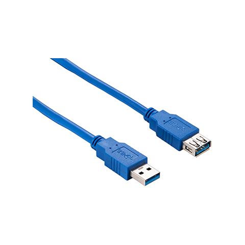 XCU3A-MF18 Cavo USB USB 3.2 Gen 1 (3.1 Gen 1) 1,8 m USB A Blu - Foto 1