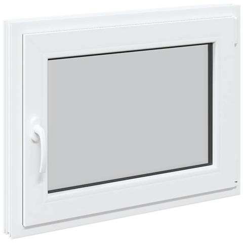 Finestra per Seminterrato RISOR 80x60cm Anta Ribalta DIN Destra - Foto 2