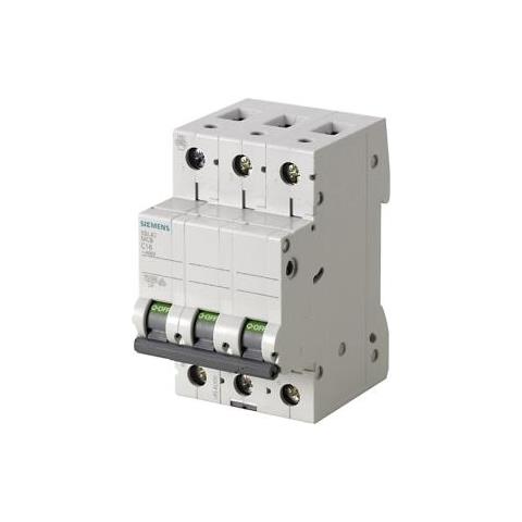 Siemens Leitungsschutzschalter 3polig 8 A 400 V 5sl4308-6 (5sl4308-6) - Foto 1