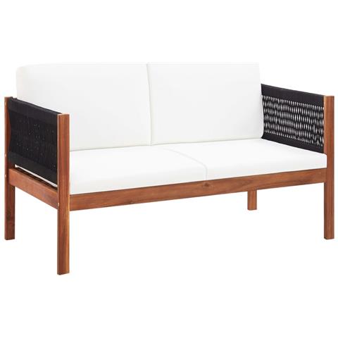 Lusso Casadino -  Set Divani Da Giardino 4 Pz In Legno Massello Di Acacia - Foto 1