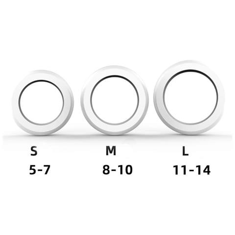 Copertura Anello In Silicone Protezione Antigraffio White M - Foto 1