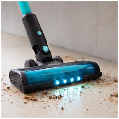 Conga Rockstar 7500 Astral ErgoWet Animal T Aspirapolvere a bastone 2 in 1 Batteria Secco e bagnato Senza sacchetto 680 W Nero, Grigio, Turchese - Foto 2