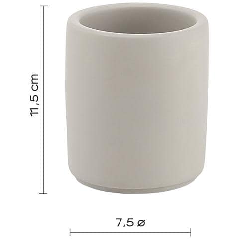 Portaspazzolini D'appoggio In Cemento 4198 Gedy Serie Giunone - Foto 2