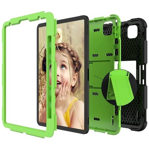 Custodia Per Ipad Air 5/air 4/pro 11"" Supporto E Alloggiamento Per Stilo Nera - Foto 4