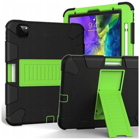 Custodia Per Ipad Air 5/air 4/pro 11"" Supporto E Alloggiamento Per Stilo Nera - Foto 1