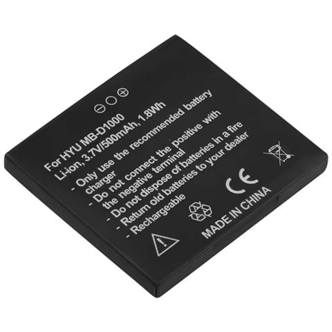 Batteria 3.7v Li-ion Per Telefono Compatibile Hyundai Mb-d1000 500mah - Foto 1