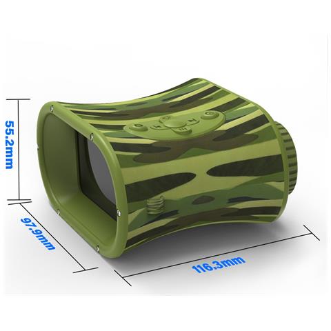 Binocolo Digitale 8x Per Visione Notturna Con Registrazione Video 2.5k Hd Per Esplorazioni All'aperto - Foto 2