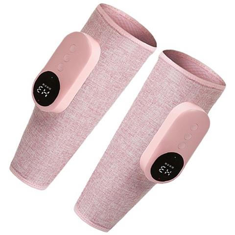 Massaggiatore Wireless Per Gambe Con Compressione Ad Aria E Calore - Set Di 2 Pink - Foto 2