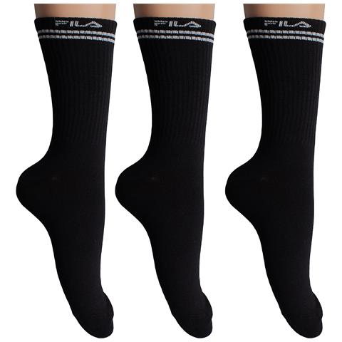 Confezione Da 3 Calzini Lunghi In Bambù F5507 Per Uomo E Donna - Foto 1