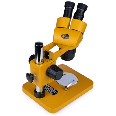 Mikroscopio Stereoscopico Binoculare Ganimedes S - Zoom 20-40x | Oculare Wf10x / 20 | Testa 45° Rotazione 360° | Ottica Greenough - Foto 2