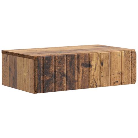 Tavolino da Parete Laterale Legno antico 59 x 34,5 x 17 cm - Foto 1
