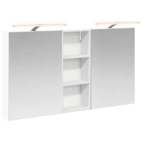 Set di Armadi da Bagno con lo scaffale 3 pcs 130 x 14,5 x 70 cm - Foto 1