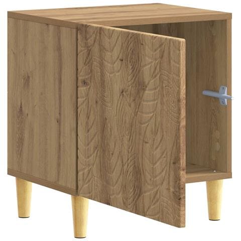 Comodino Rovere Artigianale 43 x 34,5 x 50 cm - Foto 2