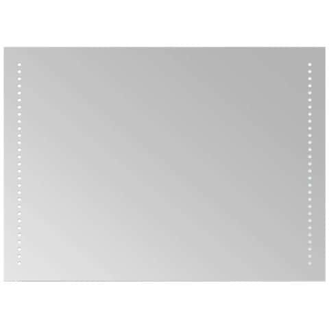 Specchio da bagno LED Trasparente 50 x 70 cm vetro temperato - Foto 1