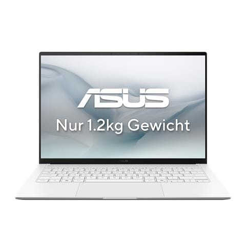 Zenbook S14 UX5406AA-SU236W Copilot+ PC Intel Core Ultra 9 386H Computer portatile 35,6 cm (14") Touch screen 3K 32 GB LPDDR5x-SDRAM 1 TB SSD Wi-Fi 7 (802.11be) Windows 11 Home Tedesco Bianco - Foto 1
