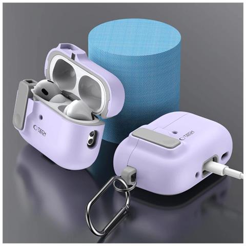 Custodia Per Apple Airpods Pro 1 / 2 - Viola - Foto 1