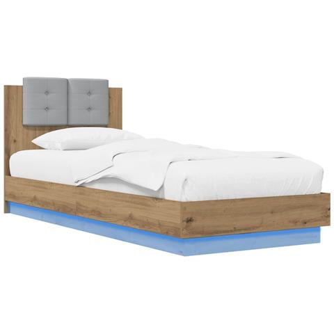 Struttura letto con testata Rovere Artigianale - Foto 1