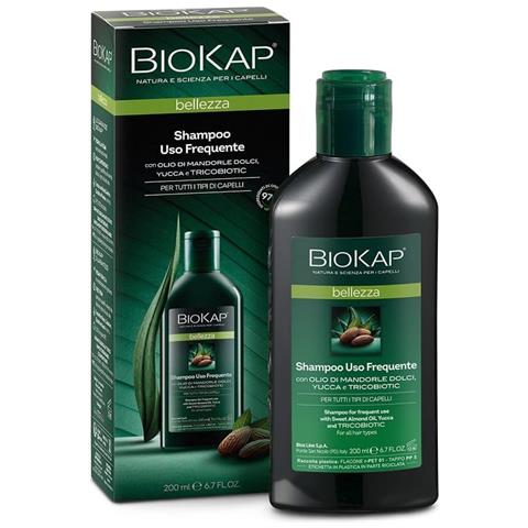 Biokap Bellezza Shampoo Uso Frequente con Tricobiotic 200 ml - Foto 1
