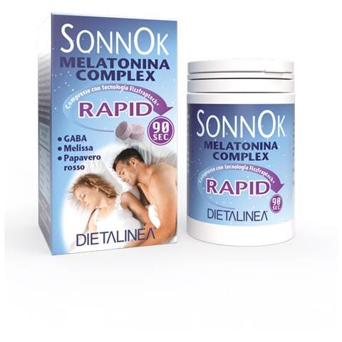 Dietalinea Sonnok Melatonina Rapid 60 Compresse - Foto 1