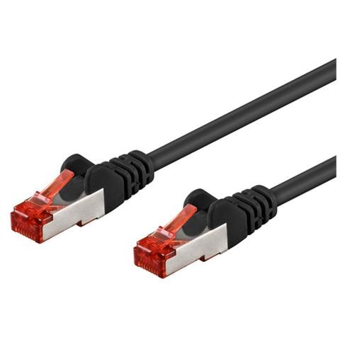 ICOC LS6-100BK - Cavo di rete Patch in rame Cat. 6 Nero SFTP 10 m - Foto 1