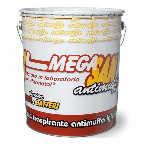 Idropittura Traspirante Megasan Antimuffa Laiv 4 Lt. - Foto 1