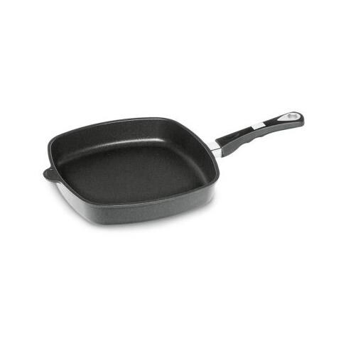 Padella 28 cm a induzione rettangolare antiaderente in alluminio pressofuso - Foto 1