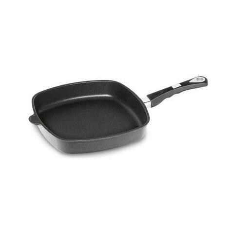 Padella 28 cm a induzione rettangolare antiaderente in alluminio pressofuso - Foto 2