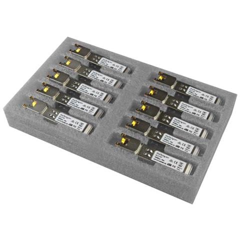 Modulo Transceiver Ricetrasmittitore SFP Gigabit RJ45 in Rame - Compatibile con Cisco GLC-T 1000Base-T - Pacco da 10 - Foto 1
