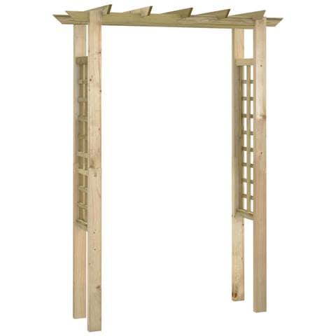 Pergola / Arco da Giardino 150x60x204 cm in Legno Impregnato - Foto 1