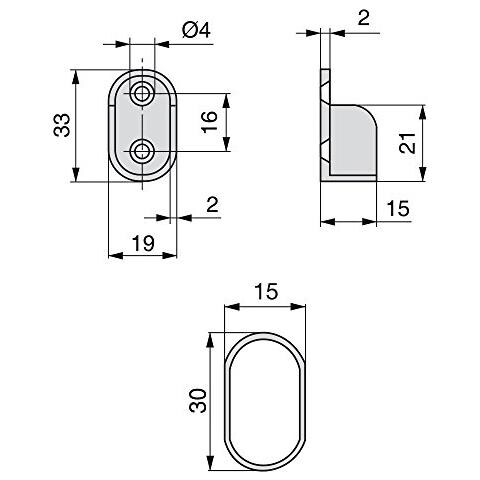 7065511 Kit Di Asta Appendiabiti, 0 W, 0 V - Foto 2