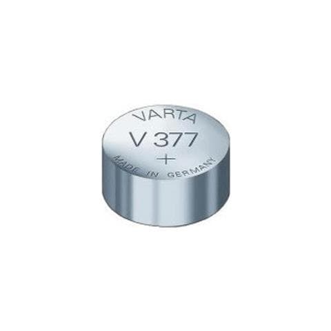 1x 1.55V V 377, Argento-Ossido, Button / coin, 1,55V, 2,6 mm (0.102") , 6,8 mm (0.268") , 0,39g (0.0138 oz)  - Foto 1