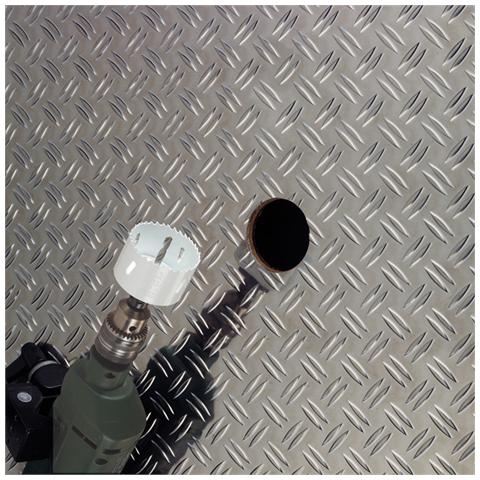 598900, Drill, Hole saw set, Right hand rotation, Metallo, Legno, High-Speed Steel (HSS) , Attacco cilindrico - Foto 1