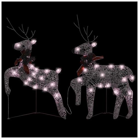 Renne Di Natale 2 Pz Oro 40 Led - Foto 6
