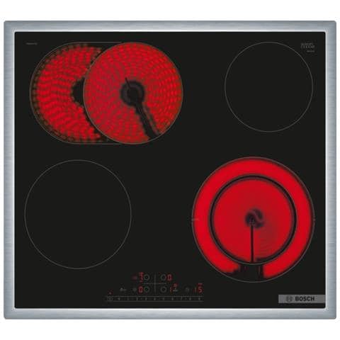 Serie 6 PKN645FP2E piano cottura Nero Da incasso 60 cm Ceramica 4 Fornello (i) - Foto 1