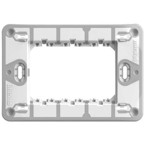 Supporto A 3 Moduli Per Frutti Della Serie Matixgo - Bticino J4703 - Foto 1