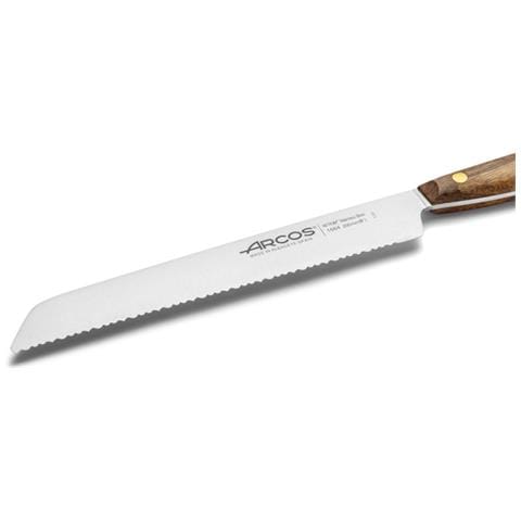 Coltello Da Pane Della Serie Nórdika, Lama In Acciaio Inossidabile Nitrum® Da 20 Cm E Manico In Legno Ovengkol. - Foto 1