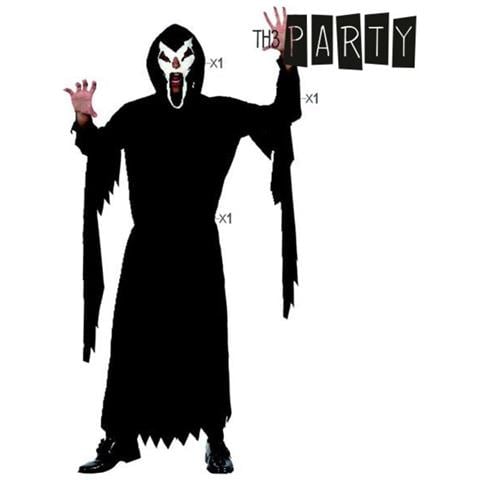 Costume Per Adulti 5688 Nero M /l (2 Pezzi) (2 Unità) - Foto 6