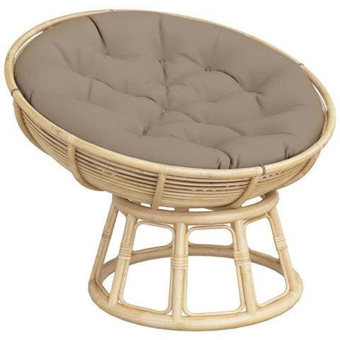 Cuscino Rotondo Tortora 100x11 Cm In Tessuto Oxford - Foto 3