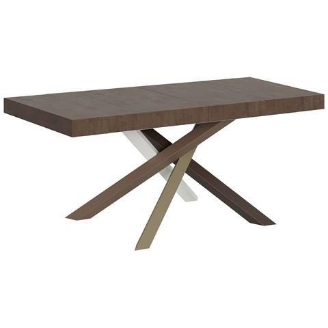 Tavolo Allungabile 90x130/234 Cm Volantis Premium Noce Telaio 4/c - Foto 1