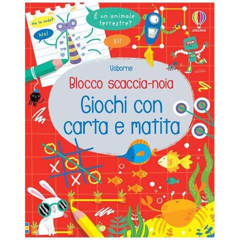 Kirsteen Robson - Giochi con carta e matita. Blocco scaccia-noia. Ediz. illustrata - Foto 1