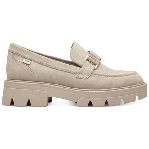 Cream Casual Closed Loafers Mocassino Sintetico E Tessile Scarpe Donna Beige Eu 39, 5-24703-42 462 - Foto 2