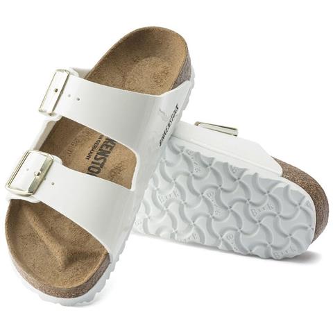 Arizona Bs Slippers Ciabatte Pelle Scarpe Uomo Bianco Eu 42, 1005294 - Foto 3