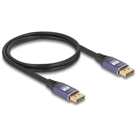 Cavo DisplayPort 8K 60 Hz 5 m metallo lilla - Foto 3