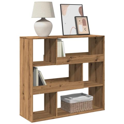 Libreria/divisorio Rovere Artigianale 100x33x94,5 Cm - Foto 3