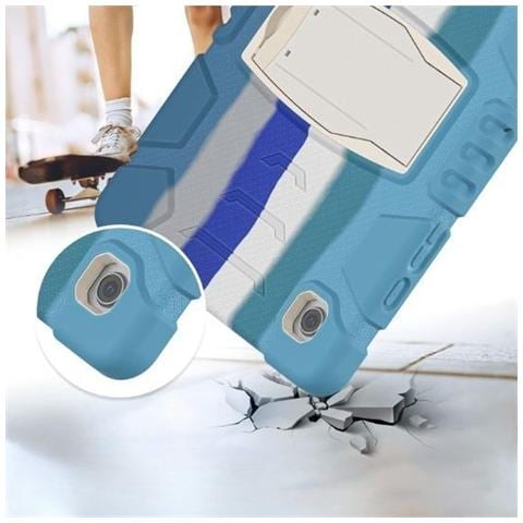 Custodia Resistente Per Ipad 6/air2 9.7"" Con Supporto, Blu – Protezione E Stile! - Foto 3