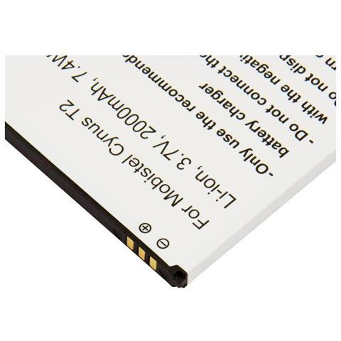 Batteria Di Ricambio Per Mobistel Cynus T2 3,7v 2000mah Li-ion - Foto 2
