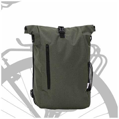 Borsa per biciclette Oliver verde 31 x 13 x 58 cm Poliestere - Foto 2